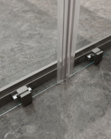 Душевая дверь CEZARES MOLVENO-BF-2-170-C-GM-IV - Gidratop.ru изображение