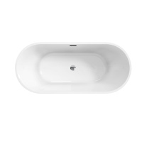Акриловая ванна BELBAGNO UNO BB701-1700-750-K - Gidratop.ru изображение