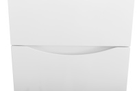 FLY-MARINO Шкаф подвесной с двумя распашными дверцами с доводчиками, с двумя полками, левосторонний, Bianco Opaco, 400x300x1500, FLY-MARINO-1500-2A-SC-BO-P-L - Gidratop.ru изображение
