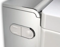 Электронный унитаз подвесной Geberit AquaClean mera comfort 146.214.21.1 с функцией биде и системой удаления запахов, цвет глянцевый хром - Gidratop.ru изображение