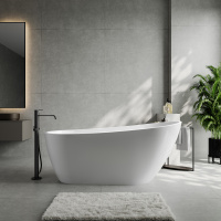 Акриловая ванна ABBER AB9501 белая - Gidratop.ru изображение