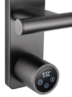 Полотенцесушитель электрический WONZON & WOGHAND NÜRNBERG, Темный графит (WW-AL342-GM) - Gidratop.ru изображение