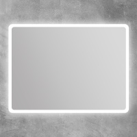 Зеркало со встроенной LED подстветкой и системой от запотевания Anti-Fog 44993, 95x70 - Gidratop.ru изображение