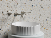 Умывальник чаша накладная круглая (цвет Белый Матовый) Element 360x360x115мм - Gidratop.ru изображение