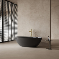 Карбоновая ванна ABBER Karbon AK9002-1.8 черная - Gidratop.ru изображение