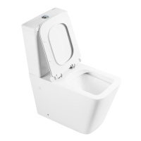 Унитаз-компакт безободковый BelBagno ARDENTE-R BB02093CPR/BB2112SC - Gidratop.ru изображение