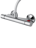 Смеситель для душа с термостатом WONZON & WOGHAND INN 5, Хром (WW-B1005-A-CR) - Gidratop.ru изображение