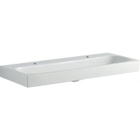 Раковина Geberit Citterio 500.553.01.1, 120 х 50 см, белая - Gidratop.ru изображение