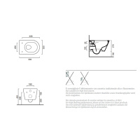 Catalano Zero Унитаз подвесной 50*35, безободковый, цвет белый глянцевый - Gidratop.ru изображение