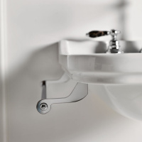 Полотенцедержатель боковой для раковин, 40см, цвет хром - Gidratop.ru изображение