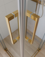 Душевой уголок CEZARES SLIDER-AH-2-90/100-100/110-C-BORO - Gidratop.ru изображение