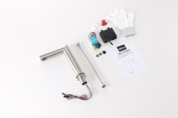 Смеситель ABBER Perfekte 316 AF8A101BSTS сенсорный для раковины, сталь брашированная - Gidratop.ru изображение