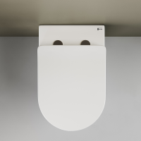 Напольный приставной унитаз Mia Rimless - Gidratop.ru изображение