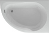 Акриловая ванна Aquatek Вирго 150х100 VIR150-0000025 правая, без гидромассажа, с фронтальным экраном - Gidratop.ru изображение