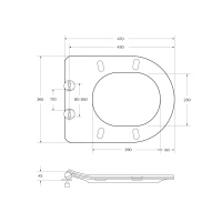 Крышка-сиденье CEZARES CZR-2011-SC - Gidratop.ru изображение