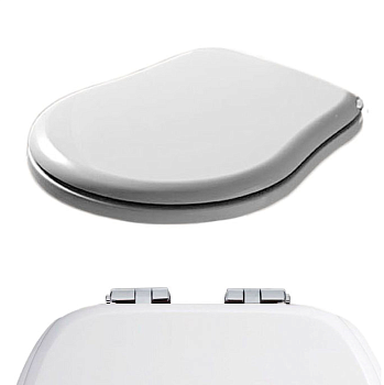 запчасть - Комплект шарниров (микролифт) для сиденья 108801/108840, цвет хром (только для сидений нового типа 2019г и позже)