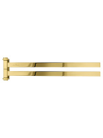 Полотенцедержатель поворотный WONZON & WOGHAND ECLIPSE, Глянцевое золото (WW-9131-LG) - Gidratop.ru изображение