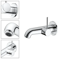 Смеситель Keuco Ixmo Soft 59516011201 для раковины, цвет хром - Gidratop.ru изображение