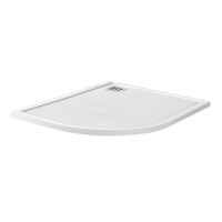 Душевой поддон из искусственного мрамора в комплекте с сифоном BelBagno UNO TRAY-MR-UNO-RH-120/90-550-35-W-R-CR - Gidratop.ru изображение