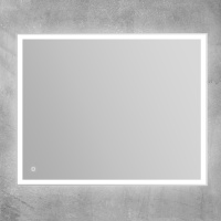 Зеркало с встроенным светильником и сенсорным выключателем SPC-GRT-1000-800-LED-TCH, 12W, 220-240V, 1000x30x800 - Gidratop.ru изображение