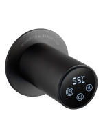 Полотенцесушитель электрический встраиваемый WONZON & WOGHAND DORTMUND, Черный матовый (WW-A362-MB) - Gidratop.ru изображение