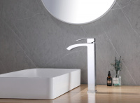 Смеситель ABBER Wasserfall AF8611 для накладной раковины, хром - Gidratop.ru изображение