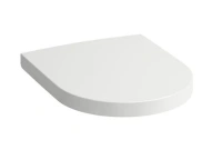 Крышка сиденье Laufen Sonar 8.9334.1.000.000.1 37.5 х 45 х 5.5 см, съемное, с микролифтом, белый - Gidratop.ru изображение