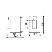 Ведро для мусора Keuco Plan 14977370000 для мусора, с педалью - Gidratop.ru изображение