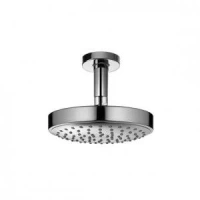 Верхний душ Keuco Plan Blue 51684 010100, 10х10 см, 1 режим струи, с держателем - Gidratop.ru изображение