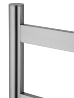 Полотенцесушитель электрический напольный WONZON & WOGHAND ESSEN, Брашированный никель (WW-A407-BR) - Gidratop.ru изображение