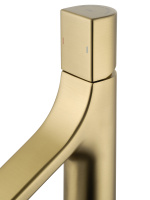 Смеситель для раковины WONZON & WOGHAND The ONE, Брашированное золото (WW-H010-BG) - Gidratop.ru изображение