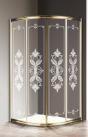 Душевой уголок CEZARES GIUBILEO-R-2-90-SCORREVOLE-CP-G - Gidratop.ru изображение