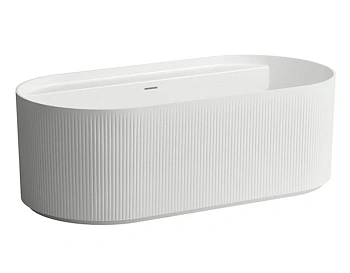 Ванна Laufen Sonar 2.2134.2.000.036.1, овальная,160 x 81,5 см