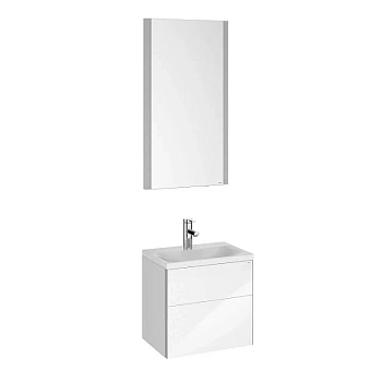 Комплект мебели Keuco Royal Reflex 50 см подвесной, белый, петли слева / петли справа