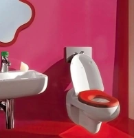 Крышка-сиденье для унитаза Laufen Florakids 8.9103.1.062.000.1 - Gidratop.ru изображение