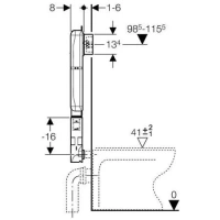 Бачок смывной Geberit 109.130.00.1 UP172 - Gidratop.ru изображение