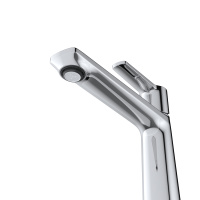 LUX-LC-01-W0 Смеситель для накладных раковин однорычажный, без донного клапана, хром - Gidratop.ru изображение