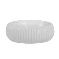 Раковина накладная ABBER Bequem AC2115 белая - Gidratop.ru изображение