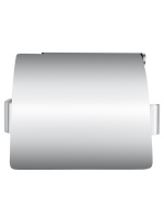 Держатель для туалетной бумаги с крышкой WONZON & WOGHAND LOTTE, Хром (WW-8326) - Gidratop.ru изображение