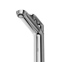 STYLUS-LC-01-W0 Смеситель для накладной раковины однорычажный, без донного клапана, хром - Gidratop.ru изображение