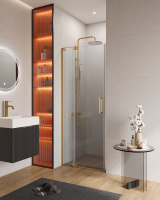 Душевая дверь в нишу CEZARES SLIDER-B-1-70/80-C-BORO - Gidratop.ru изображение