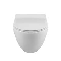 Унитаз подвесной безободковый BelBagno AMANDA BB051CHR/BB076SC - Gidratop.ru изображение