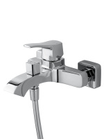 Смеситель для ванны с душем WONZON & WOGHAND FLEX, Хром (WW-88037072-CR) - Gidratop.ru изображение