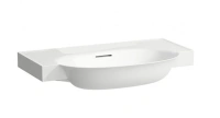 Раковина Laufen New Classic 8.1385.5.000.109.1 80 х 48 х 16.5 см, SaphirKeramik, без отверстия, белый глянцевый - Gidratop.ru изображение