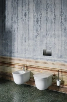 Биде Laufen New Classic 8.3085.1.757.302.1 37 х 53 x 34 см, подвесное, 1 отверстие, белый матовый - Gidratop.ru изображение