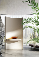 Раковина накладная прозрачная ABBER Kristall AT2806Opal коричневая - Gidratop.ru изображение