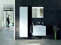 Зеркало Keuco Edition 400 11596171500 70 см с подсветкой, белый - Gidratop.ru изображение