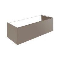 Тумба под раковину Keuco Plan 32981140000, 120 см, подвесная, цвет трюфель - Gidratop.ru изображение