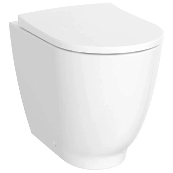 Приставной унитаз Geberit Acanto 500.602.01.2, безободковый, Alpine