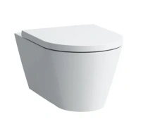 Подвесной унитаз Laufen Kartell Rimless 8.2033.6.000.000.1 (8203360000001) безободковый - Gidratop.ru изображение